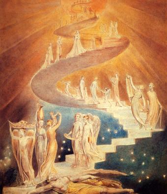 Jacob's Ladder by William Blake