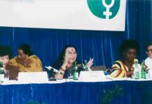 Shri Mataji speaks at the 4th United Nations World Conference on Women in Beijing, 1995