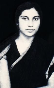 Shri Mataji Nirmala Devi as a Young Woman