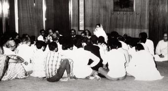 Shri Mataji speaking on Spirituality and Kundalini Awakening in India