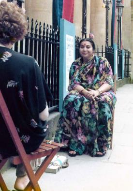 Shri Mataji in Bath England, 1977